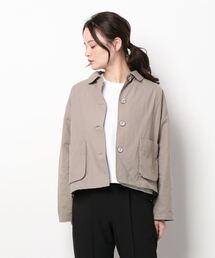 カポックブレンドショートジャケット