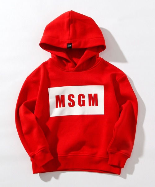MSGM（エムエスジーエム）の「MSGM(エムエスジーエム)Kids & Junior プールオーバーパーカー（パーカー・キッズ・ブラック/グレー/レッド/ブルー/ライトピンク/ネイビー/ピンク/フューシャピンク・12Y/14Y/10Y/6Y/4Y/8Y）」の8枚目の写真