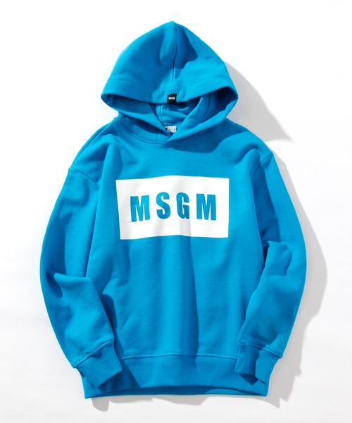 MSGM（エムエスジーエム）の「MSGM(エムエスジーエム)Kids & Junior プールオーバーパーカー（パーカー・キッズ・ブラック/グレー/レッド/ブルー/ライトピンク/ネイビー/ピンク/フューシャピンク・12Y/14Y/10Y/6Y/4Y/8Y）」の4枚目の写真
