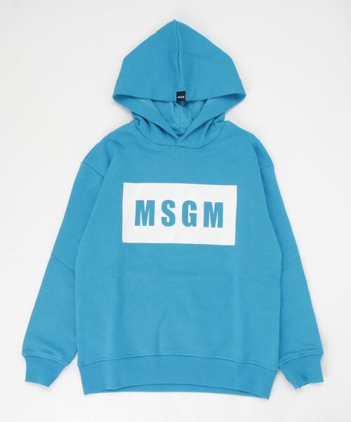 MSGM（エムエスジーエム）の「MSGM(エムエスジーエム)Kids & Junior プールオーバーパーカー（パーカー・キッズ・ブラック/グレー/レッド/ブルー/ライトピンク/ネイビー/ピンク/フューシャピンク・12Y/14Y/10Y/6Y/4Y/8Y）」の12枚目の写真