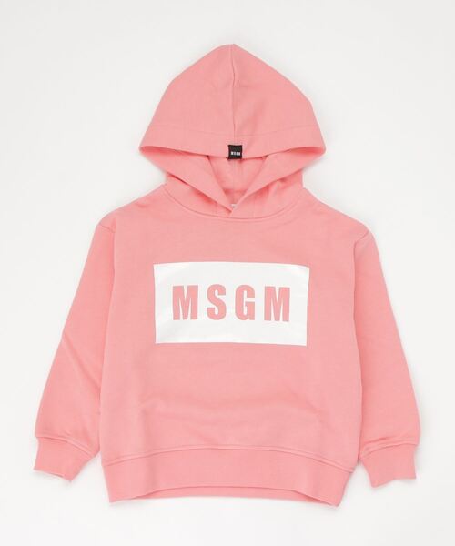MSGM（エムエスジーエム）の「MSGM(エムエスジーエム)Kids & Junior プールオーバーパーカー（パーカー・キッズ・ブラック/グレー/レッド/ブルー/ライトピンク/ネイビー/ピンク/フューシャピンク・12Y/14Y/10Y/6Y/4Y/8Y）」の10枚目の写真