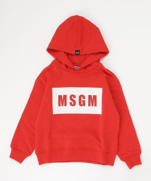 MSGM（エムエスジーエム）の「MSGM(エムエスジーエム)Kids & Junior プールオーバーパーカー（パーカー・キッズ・ブラック/グレー/レッド/ブルー/ライトピンク/ネイビー/ピンク/フューシャピンク・12Y/14Y/10Y/6Y/4Y/8Y）」の9枚目の写真