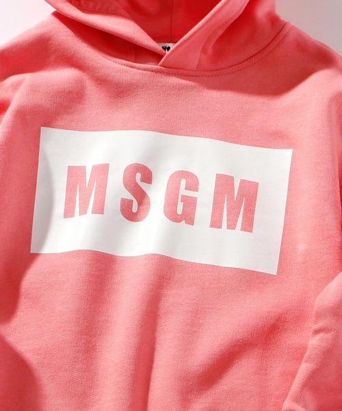 MSGM（エムエスジーエム）の「MSGM(エムエスジーエム)Kids & Junior プールオーバーパーカー（パーカー・キッズ・ブラック/グレー/レッド/ブルー/ライトピンク/ネイビー/ピンク/フューシャピンク・12Y/14Y/10Y/6Y/4Y/8Y）」の19枚目の写真