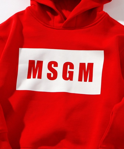 MSGM（エムエスジーエム）の「MSGM(エムエスジーエム)Kids & Junior プールオーバーパーカー（パーカー・キッズ・ブラック/グレー/レッド/ブルー/ライトピンク/ネイビー/ピンク/フューシャピンク・12Y/14Y/10Y/6Y/4Y/8Y）」の15枚目の写真