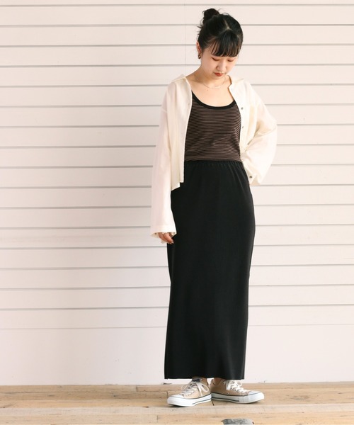 cepo（セポ）の「バックタックショートシャツ（シャツ/ブラウス・レディース・ベージュ/オレンジ/ブルー/グリーン・M）」の22枚目の写真