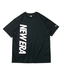 【NEW ERA】半袖 テック Tシャツ バーチカルロゴ NEW ERA