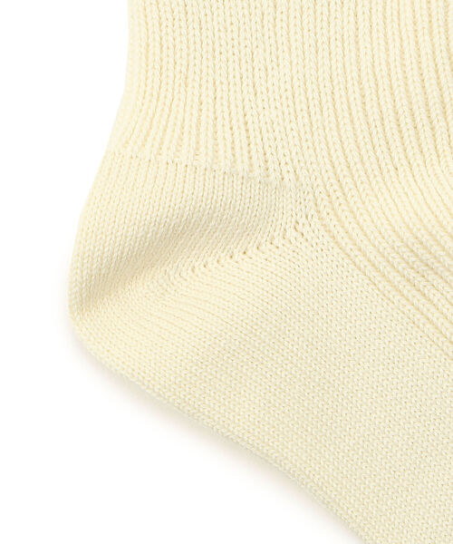 MARCOMONDE（マルコモンド）の「MARCOMONDE（マルコモンド）ONMM/OOOOOソックス/メンズ（ソックス/靴下・メンズ・ホワイト/ブラック・FREE）」の4枚目の写真