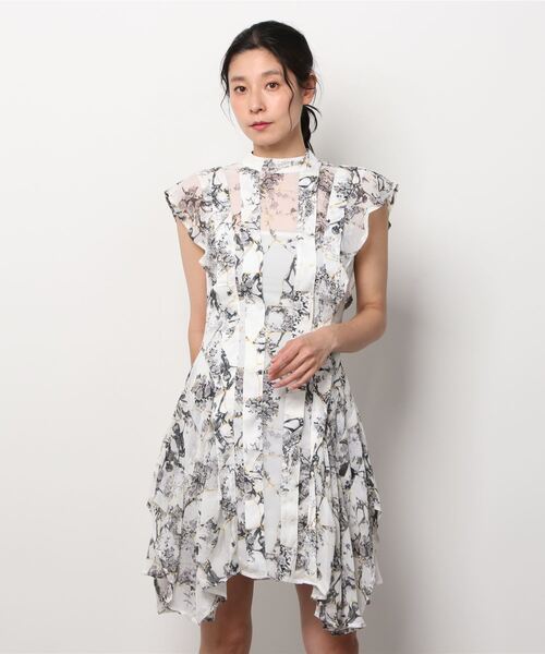 ワンピース ALLSAINTS FLEUR BURUBERU DRESS ALLSAINTS（オールセインツ）の「FLEUR BURUBERU DRESS | FLEUR