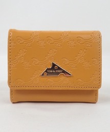 TOM&JERRY（トムアンドジェリー）の「TOM＆JERRY×Flapperエンボス総柄がま口ミニウォレット（財布）」