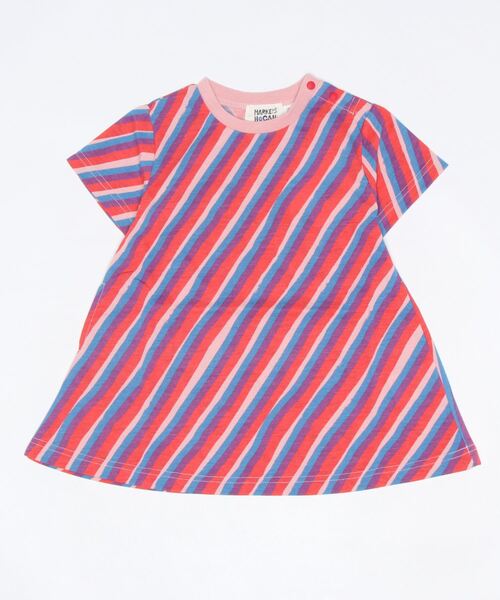 HOGAN RANCH WEAR（ホーガンランチウエア）の「キャンディーペーパーハンソデワンピース（80～150cm）（ワンピース・キッズ・ホワイト/ライトブルー/グレー/オフホワイト/ピンク/イエロー/グリーン/ピンク系その他/ライトピンク・90/100/110/120/80/130/95/140/150）」の9枚目の写真