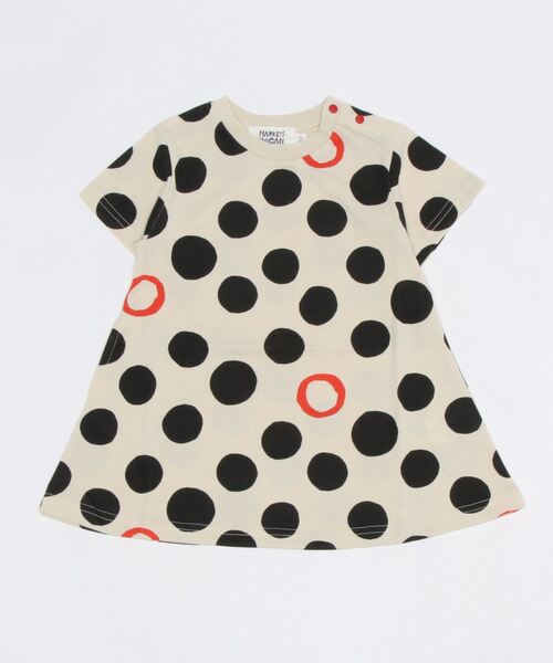 HOGAN RANCH WEAR（ホーガンランチウエア）の「キャンディーペーパーハンソデワンピース（80～150cm）（ワンピース・キッズ・ホワイト/ライトブルー/グレー/オフホワイト/ピンク/イエロー/グリーン/ピンク系その他/ライトピンク・90/100/110/120/80/130/95/140/150）」の2枚目の写真