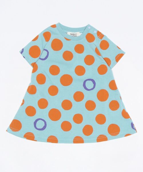 HOGAN RANCH WEAR（ホーガンランチウエア）の「キャンディーペーパーハンソデワンピース（80～150cm）（ワンピース・キッズ・ホワイト/ライトブルー/グレー/オフホワイト/ピンク/イエロー/グリーン/ピンク系その他/ライトピンク・90/100/110/120/80/130/95/140/150）」の6枚目の写真