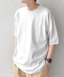 SHIPS any | SHIPS any: 【ウォッシャブル】TEXBRID リネンミックス ハイゲージ ニット Tシャツ◇(Tシャツ/カットソー)
