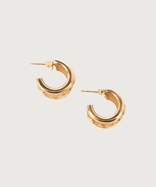 Laura Lombardi（ローラロンバルディ）の「BELLINA EARRINGS（ピアス（両耳用）・レディース・ゴールド・ONE SIZE）」の3枚目の写真