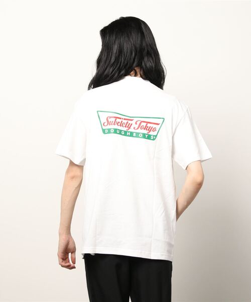 Subciety(サブサエティ)の「DOUGH BOY TEE(Tシャツ/カットソー・メンズ・グリーン/ブラック/ホワイト・LARGE/X-LARGE/SMALL/MEDIUM/XX-LARGE)」の14枚目の写真