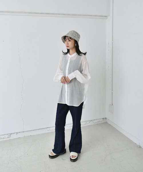 RETRO GIRL（レトロガール）の「【セットアイテム】メッシュベストSET（Tシャツ/カットソー・レディース・ホワイト/レッド/グリーン・FREE）」の22枚目の写真