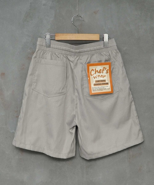 JOKER（ジョーカー）の「【JOKER】ワイド ワークショーツ シェフショーツ イージーパンツ タック チノパン 総柄  春服 ショートパンツ（チノパンツ・メンズ・ブラック/ベージュ/グレー/ネイビー/ブラウン/アイボリー/カーキ/カモフラージュ/ストライプ/インディゴブルー/ネイビー系1/ワンウォッシュ・LL/M/L）」の19枚目の写真