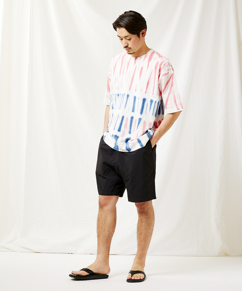 JOURNAL STANDARD（ジャーナルスタンダード）の「ムラゾメタイダイ クルーネック ワイド Tシャツ（Tシャツ/カットソー・メンズ・グリーン系その他/レッド系その他/ブルー/イエロー系その他・LARGE/MEDIUM）」の21枚目の写真