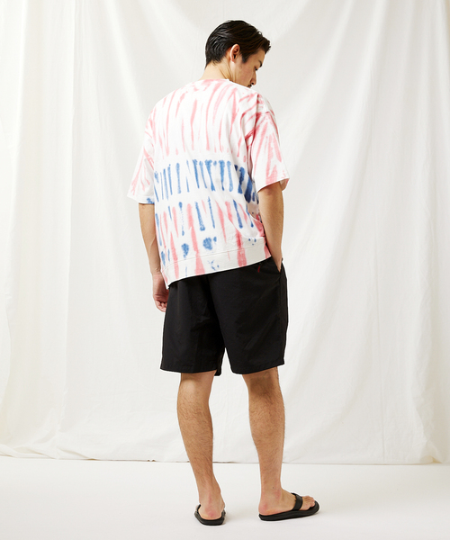 JOURNAL STANDARD（ジャーナルスタンダード）の「ムラゾメタイダイ クルーネック ワイド Tシャツ（Tシャツ/カットソー・メンズ・グリーン系その他/レッド系その他/ブルー/イエロー系その他・LARGE/MEDIUM）」の22枚目の写真
