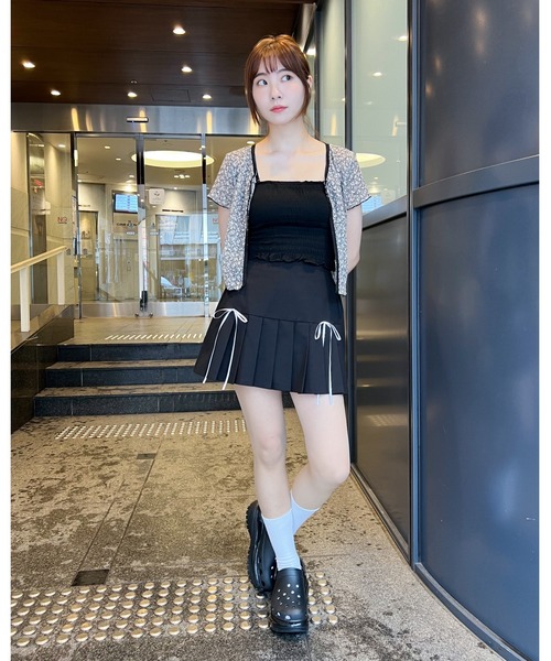 3.3 Field Trip (3.3フィールドトリップ)の「3.3Field Trip/SMOKING TUBETOP 2298317(チューブトップ・レディース・ブラック/アイボリー/カーキ・FREE)」の16枚目の写真