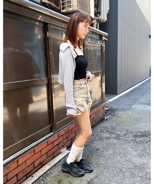 3.3 Field Trip (3.3フィールドトリップ)の「3.3Field Trip/SMOKING TUBETOP 2298317(チューブトップ・レディース・ブラック/アイボリー/カーキ・FREE)」の13枚目の写真