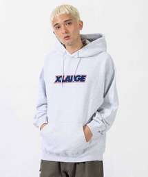 XLARGE | TWO TONE STANDARD LOGO PULLOVER HOODED SWEAT(パーカー)