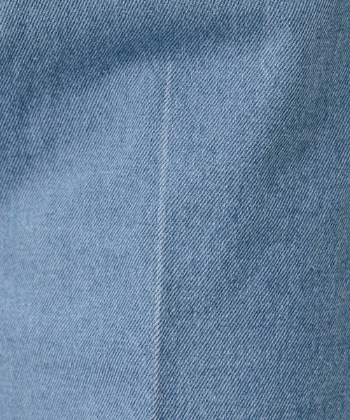 mysty woman（ミスティウーマン）の「デニムバギーパンツ 297060（デニムパンツ・レディース・ホワイト/ライトブルー/ネイビー・FREE）」の20枚目の写真