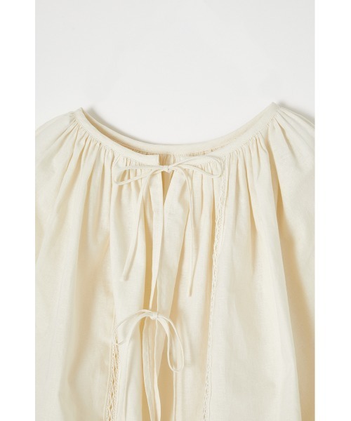 MOUSSY(マウジー)の「2WAY BOLERO シャツ(シャツ/ブラウス・レディース・ブラック/オフホワイト/オレンジ・FREE)」の11枚目の写真