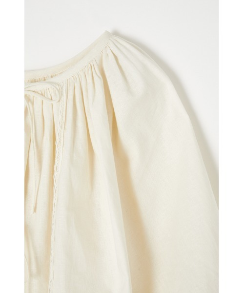 MOUSSY(マウジー)の「2WAY BOLERO シャツ(シャツ/ブラウス・レディース・ブラック/オフホワイト/オレンジ・FREE)」の9枚目の写真