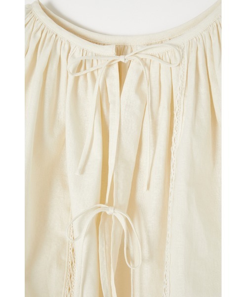 MOUSSY(マウジー)の「2WAY BOLERO シャツ(シャツ/ブラウス・レディース・ブラック/オフホワイト/オレンジ・FREE)」の13枚目の写真