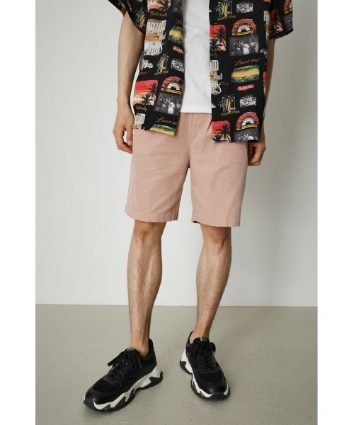 AZUL by moussy（アズールバイマウジー）の「SUMMER CORDUROY SHORTS/サマーコーデュロイショーツ（その他パンツ・メンズ・ベージュ/ライトブルー/ライトピンク・MEDIUM/LARGE）」の3枚目の写真