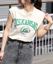 Lee | 【Lee】ノースリカレッジプリントＴシャツ(Tシャツ/カットソー)