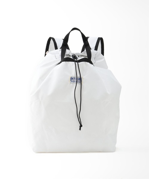 SLOBE IENA（スローブイエナ）の「【BATTLE LAKE/バトルレイク】 STOAWAY バックパック（バックパック/リュック・レディース・ホワイト/ブルー・FREE）」の2枚目の写真