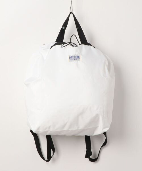 SLOBE IENA（スローブイエナ）の「【BATTLE LAKE/バトルレイク】 STOAWAY バックパック（バックパック/リュック・レディース・ホワイト/ブルー・FREE）」の6枚目の写真