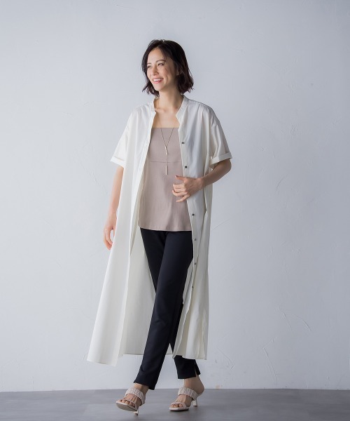 LAUTREAMONT(ロートレアモン)の「【WEB別注】ONOPOLYレギンスパンツ(スラックス・レディース・ブラック/カーキ・7号/9号/11号)」の14枚目の写真