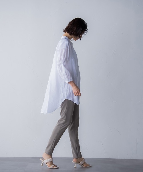 LAUTREAMONT(ロートレアモン)の「【WEB別注】ONOPOLYレギンスパンツ(スラックス・レディース・ブラック/カーキ・7号/9号/11号)」の8枚目の写真