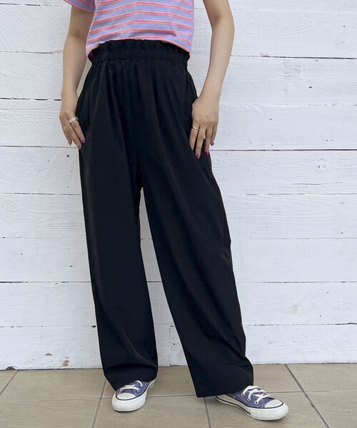fredy repit(フレディレピ)の「【WEB限定】ドロストボリュームパンツ(その他パンツ・レディース・ブラック/カーキ/ピンク・38)」の2枚目の写真