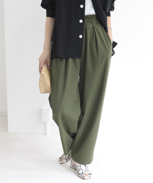 fredy repit(フレディレピ)の「【WEB限定】ドロストボリュームパンツ(その他パンツ・レディース・ブラック/カーキ/ピンク・38)」の4枚目の写真