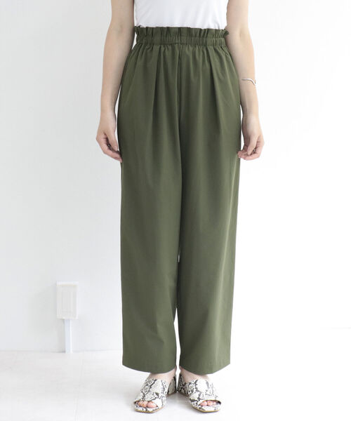 fredy repit(フレディレピ)の「【WEB限定】ドロストボリュームパンツ(その他パンツ・レディース・ブラック/カーキ/ピンク・38)」の5枚目の写真