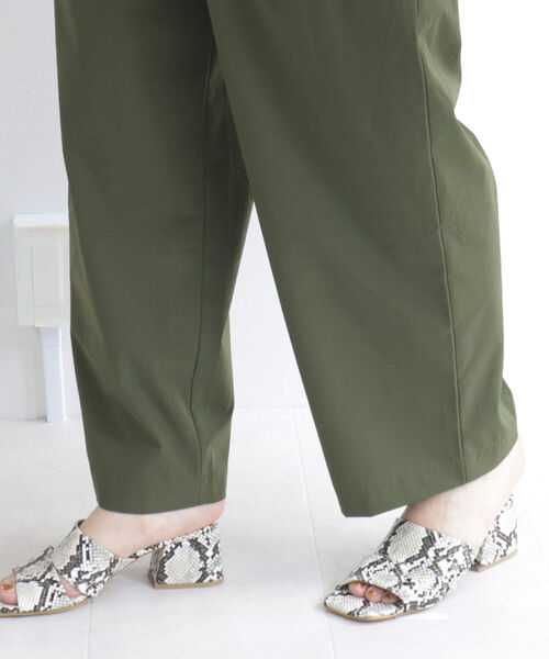 fredy repit(フレディレピ)の「【WEB限定】ドロストボリュームパンツ(その他パンツ・レディース・ブラック/カーキ/ピンク・38)」の10枚目の写真