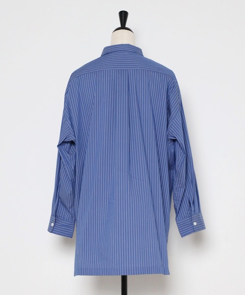 Bonjour Sagan（ボンジュールサガン）の「ストライプルーズシャツ（シャツ/ブラウス・レディース・ホワイト/ネイビー/ブルー・FREE）」の11枚目の写真