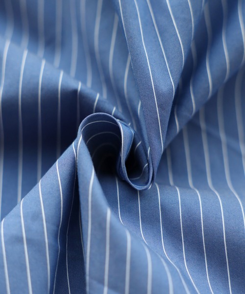 Bonjour Sagan（ボンジュールサガン）の「ストライプルーズシャツ（シャツ/ブラウス・レディース・ホワイト/ネイビー/ブルー・FREE）」の14枚目の写真