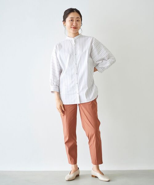 le.coeur blanc（ルクールブラン）の「パールボタンドルマンシャツ（シャツ/ブラウス・レディース・ホワイト系その他/ブルー系その他3/ブルー系その他4・38）」の10枚目の写真