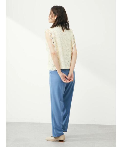 Petit fleur(プチフルール)の「・Petit Fleur 総レースノースリプルオーバー(シャツ/ブラウス・レディース・ブラック/オフホワイト/ブルー/アイボリー・FREE)」の11枚目の写真