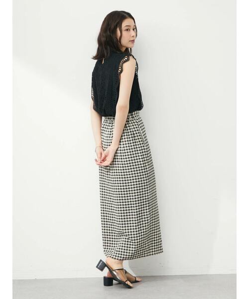 Petit fleur(プチフルール)の「・Petit Fleur 総レースノースリプルオーバー(シャツ/ブラウス・レディース・ブラック/オフホワイト/ブルー/アイボリー・FREE)」の20枚目の写真