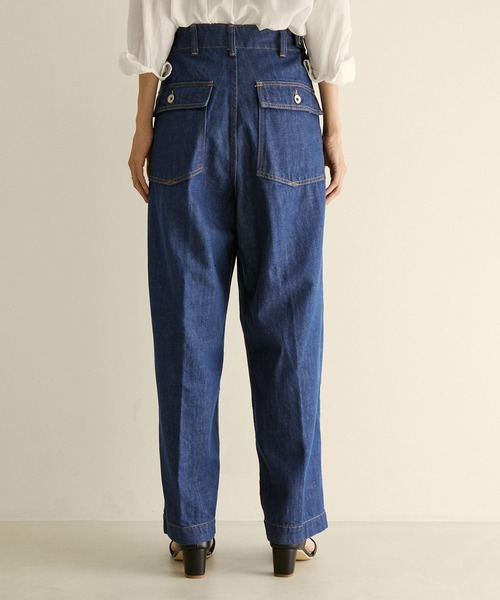 AMERICANA（アメリカーナ）の「【Americana for SALON】[ご好評につき追加決定！]別注ユーティリティーパンツ（デニムパンツ・レディース・ブルー系その他4・S/M）」の13枚目の写真
