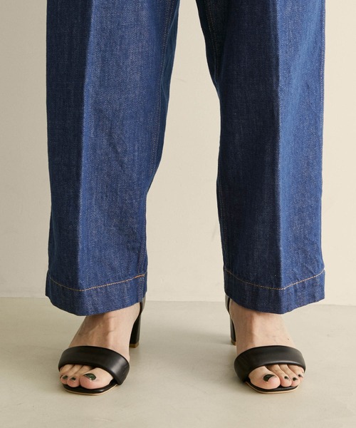 AMERICANA（アメリカーナ）の「【Americana for SALON】[ご好評につき追加決定！]別注ユーティリティーパンツ（デニムパンツ・レディース・ブルー系その他4・S/M）」の6枚目の写真