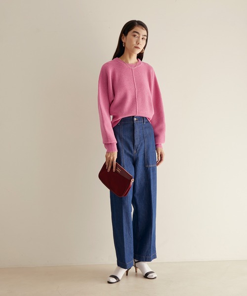 AMERICANA（アメリカーナ）の「【Americana for SALON】[ご好評につき追加決定！]別注ユーティリティーパンツ（デニムパンツ・レディース・ブルー系その他4・S/M）」の14枚目の写真