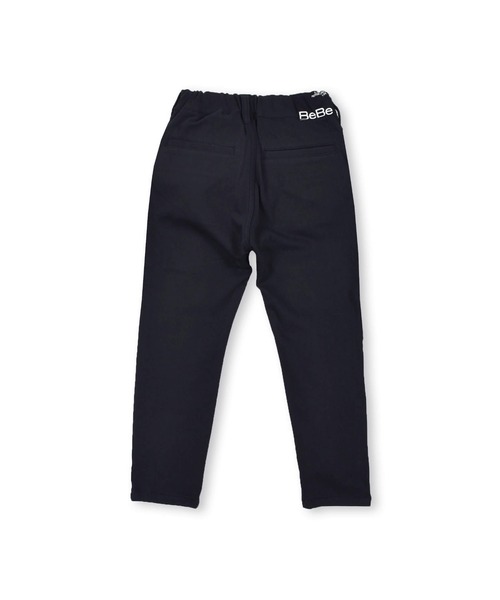 BeBe(ベベ)の「BeBe/ストレッチ ツイル サイド テープ パンツ (90~150cm)(チノパンツ・キッズ・ブラック/パープル・90/140/110/100/130/120/150)」の3枚目の写真