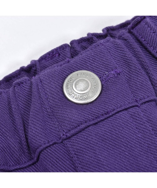 BeBe(ベベ)の「BeBe/ストレッチ ツイル サイド テープ パンツ (90~150cm)(チノパンツ・キッズ・ブラック/パープル・90/140/110/100/130/120/150)」の11枚目の写真